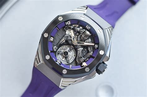 audemars piguet marvel black panther price|black panther watch audemars piguet.